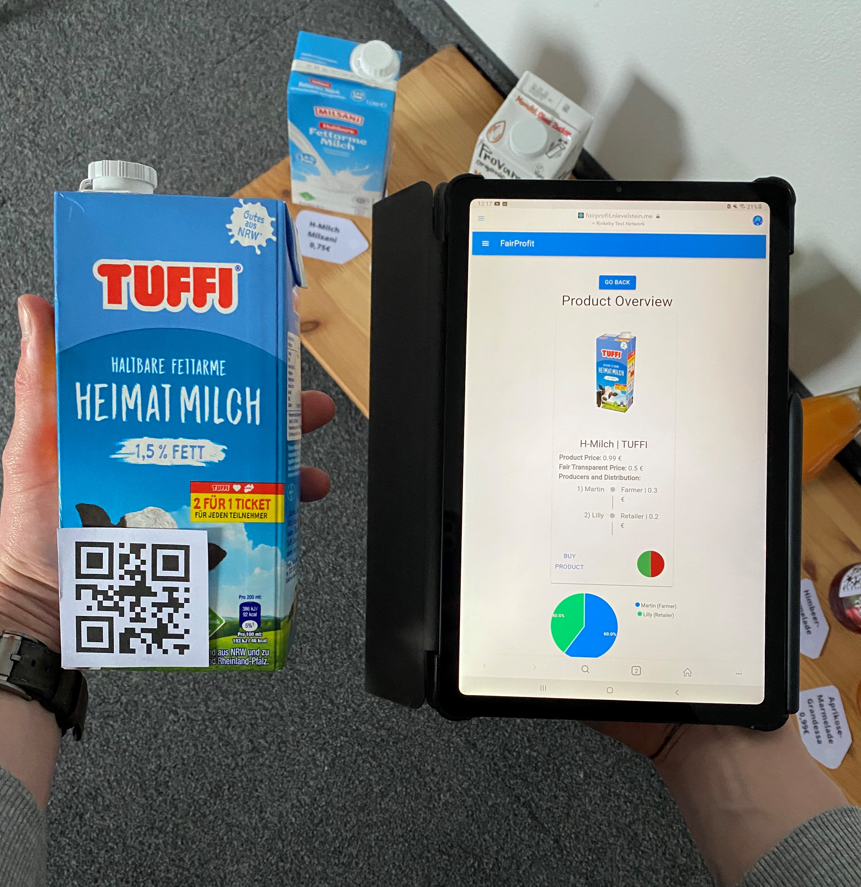 FairProfit: Supply Chain Transparency